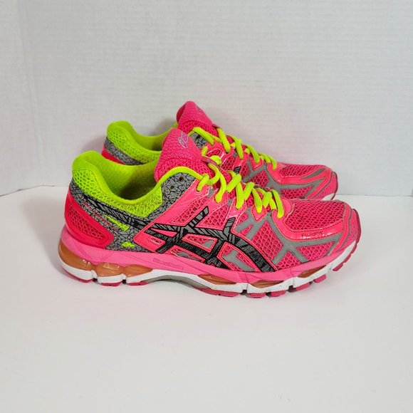 Sale Asics Gelkayano 2 Womens Neon Pink 